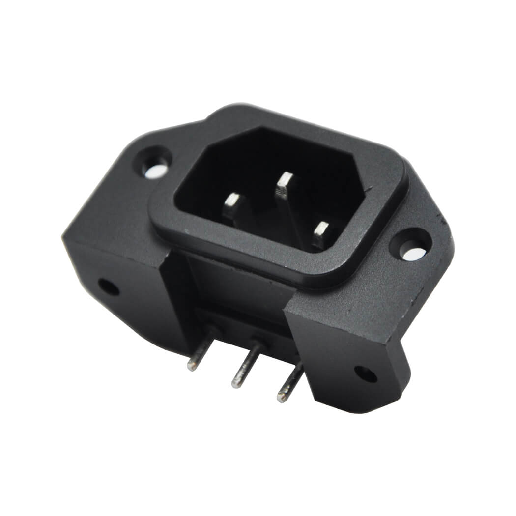 AF212C POWER SOKET ERKEK KULAKLI 90 C