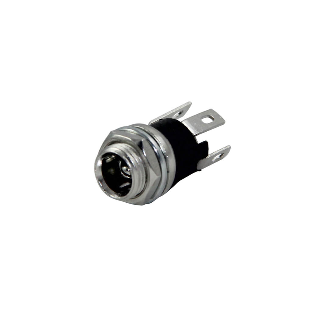 AF258A DC JACK 2.1MM ÜSTTEN SOMUNLU