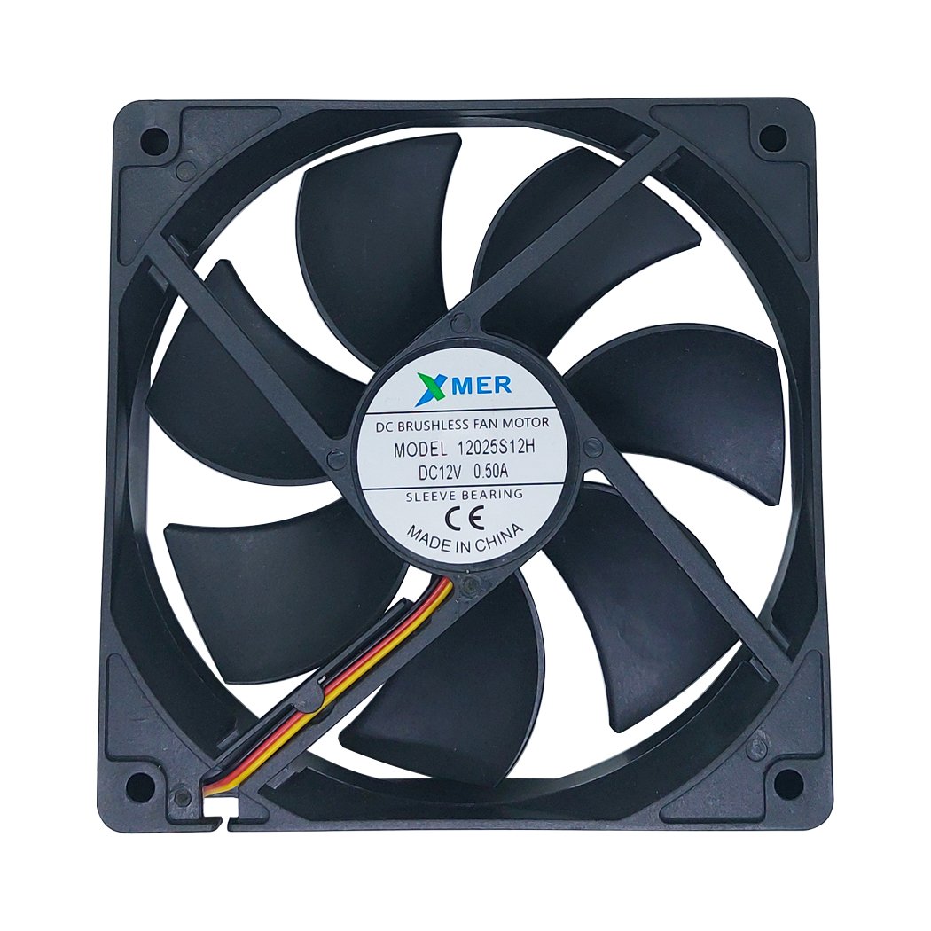 120X120X25mm FAN 12V 3 Kablolu