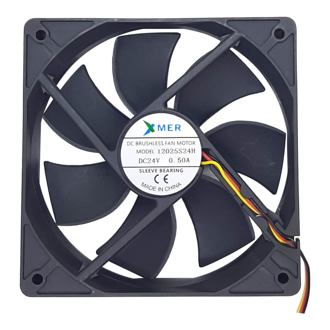 120X120X25mm FAN 24V 3 Kablolu