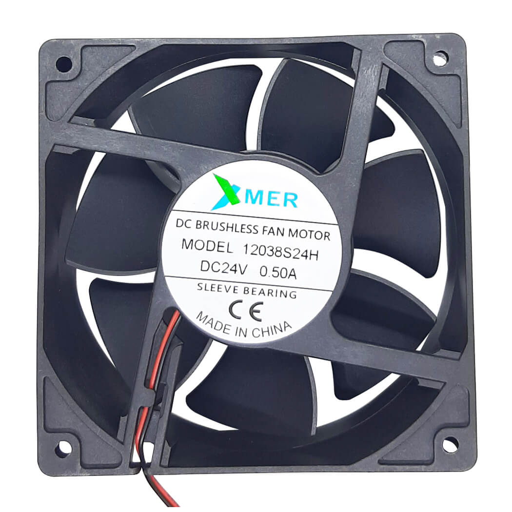120X120X38mm Fan 24V 2 Kablolu