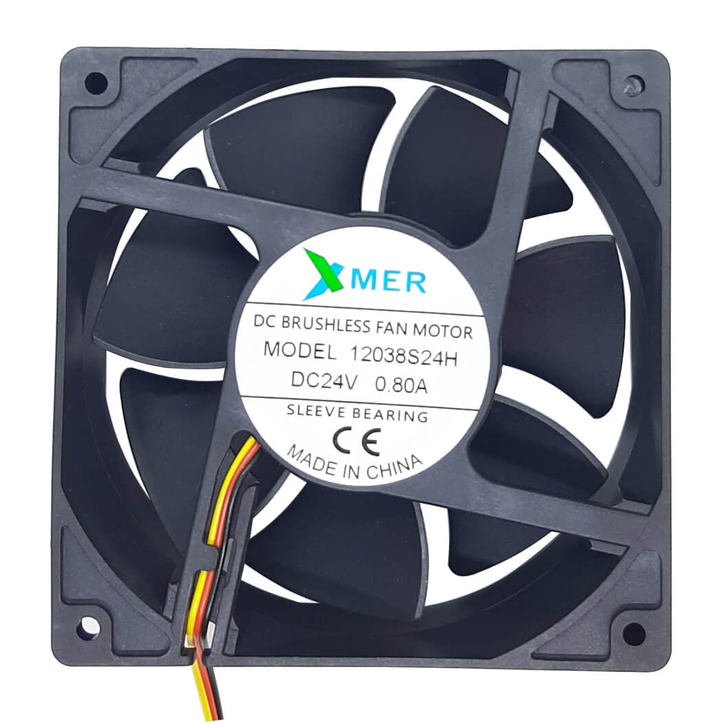 120X120X38mm Fan 24V 3 Kablolu