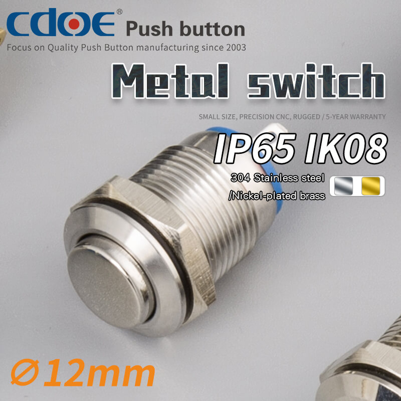 12MM METAL BUTON NİKEL CD12