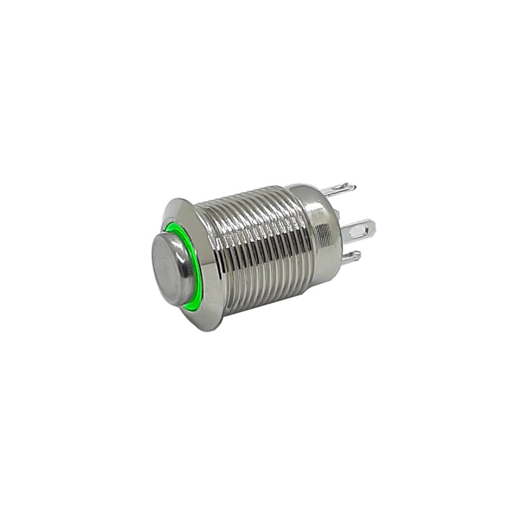 12MM METAL LEDLİ BUTON AF12