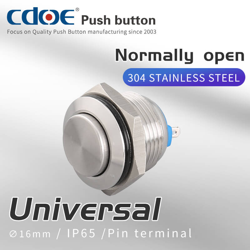 16MM METAL BUTON ÇIKIK PASLANMAZ (PIN) CD40SJ