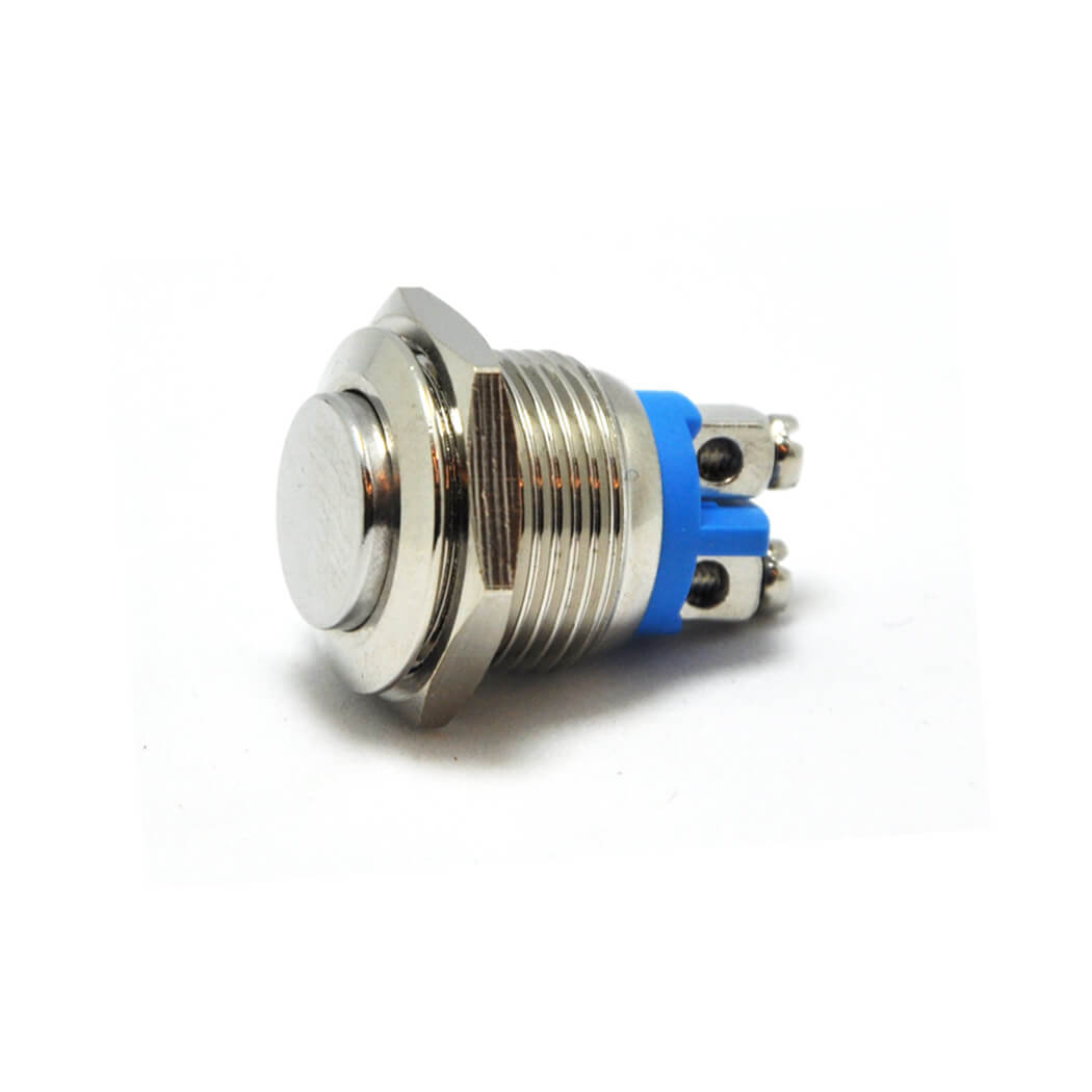 16MM METAL BUTON NİKEL AF40