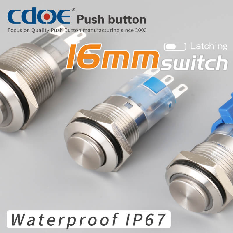 16MM METAL KALICI PASLANMAZ LEDSİZ CD64S