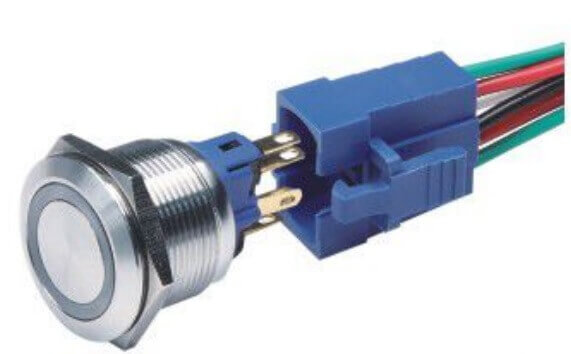 GQ SERİ BUTONLAR İÇİN KABLOLU SOKET