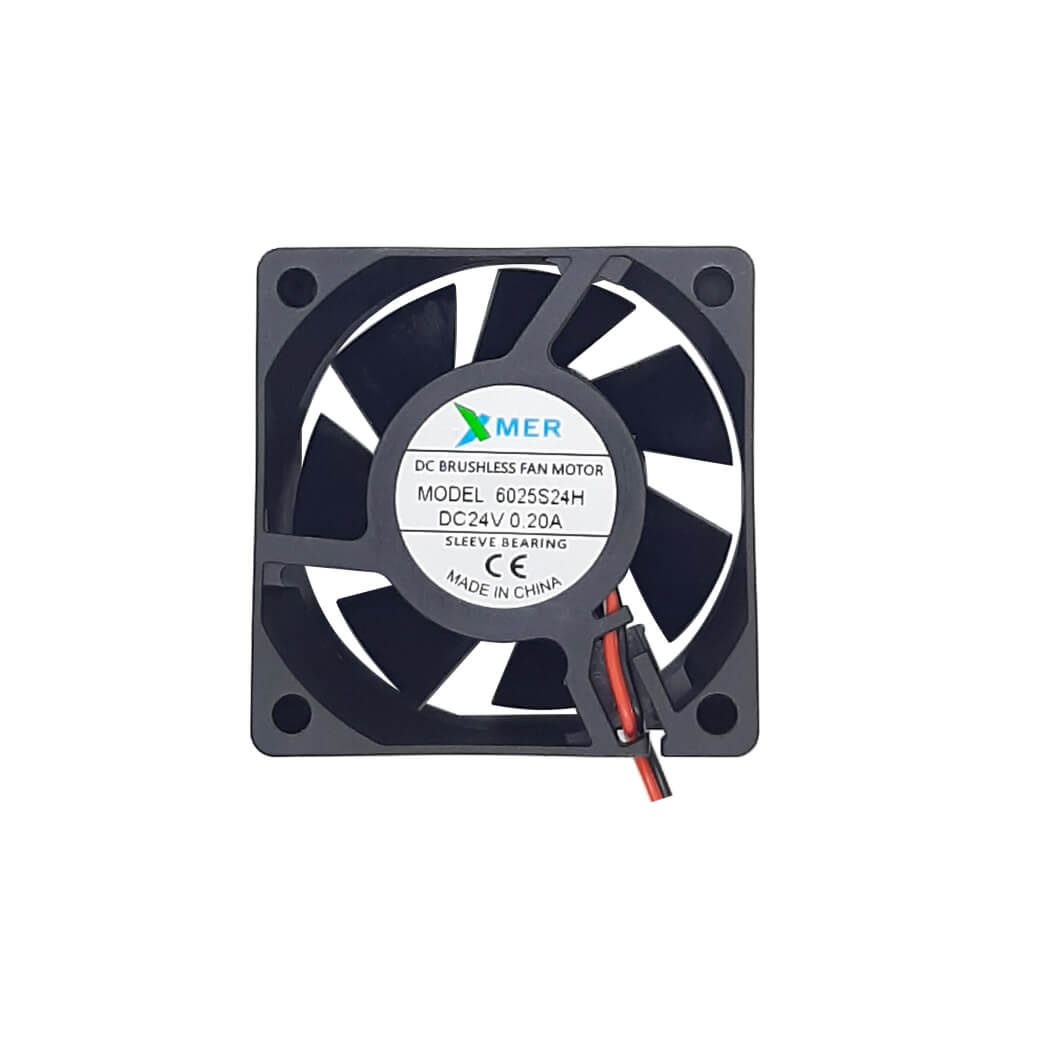 60X60X25mm Fan 24V 2 Kablolu