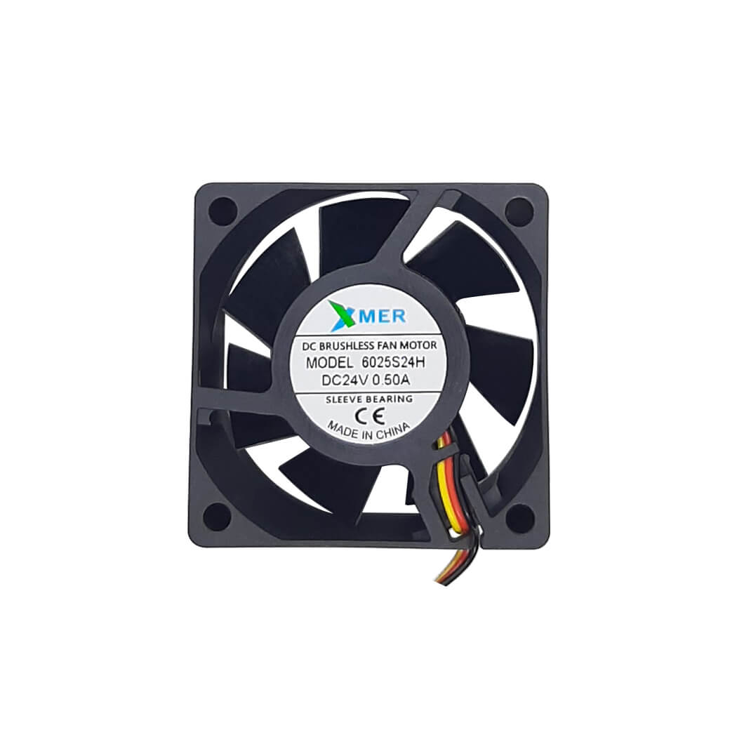 60X60X25mm Fan 24V 3 Kablolu