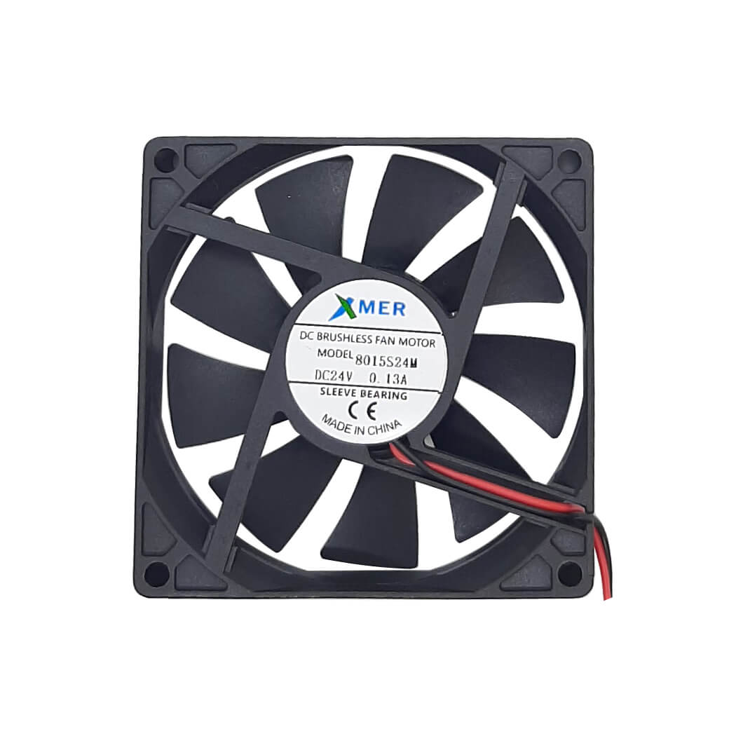 80X80X15mm Fan 24V 2 Kablolu