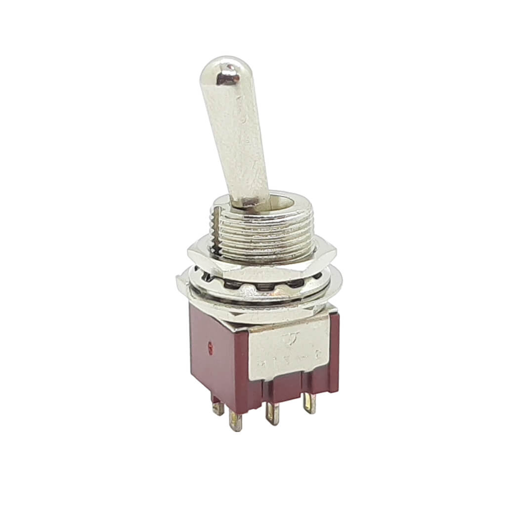 AF148H TOGGLE SWITCH ON-OFF-ON 6P MTS-203L