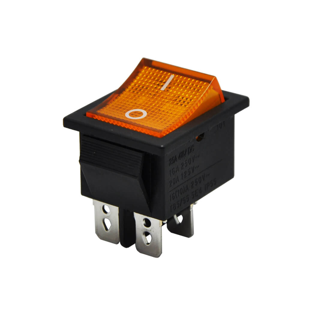 AF104 GENİŞ IŞIKLI ANAHTAR SARI