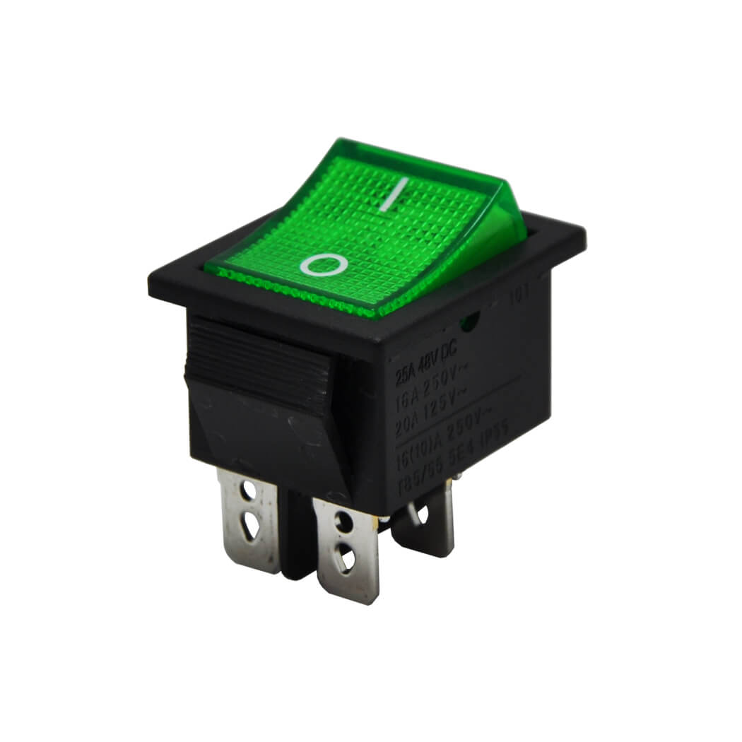 AF104 GENİŞ IŞIKLI ANAHTAR YEŞİL