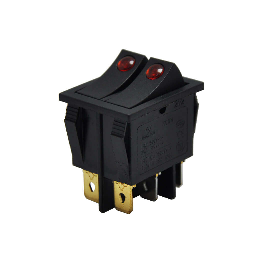 AF102 ÇİFTLİ NOKTA IŞIKLI ANAHTAR