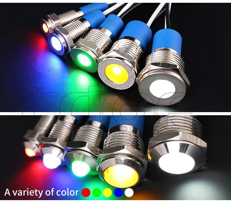 8.0MM METAL KABLOLU SİNYAL 24V - Afem Elektronik