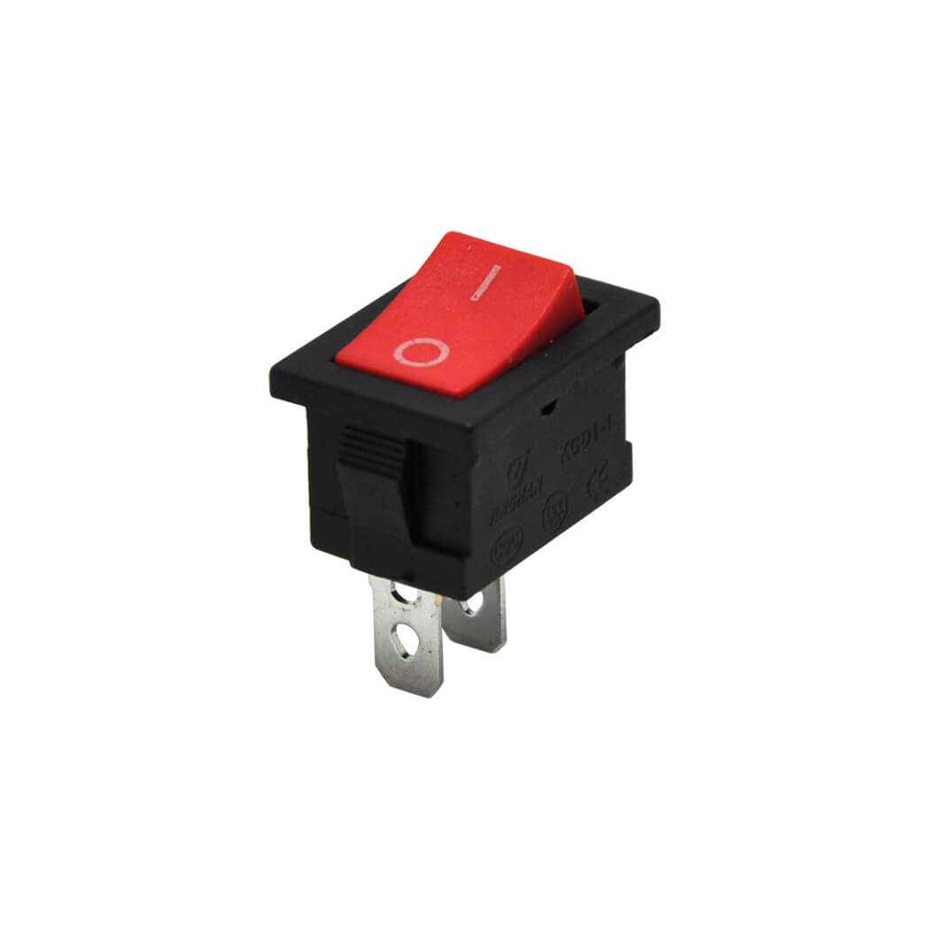 AF120A YÜKSELTİCİ ANAHTARI KIRMIZI 0-1 2P