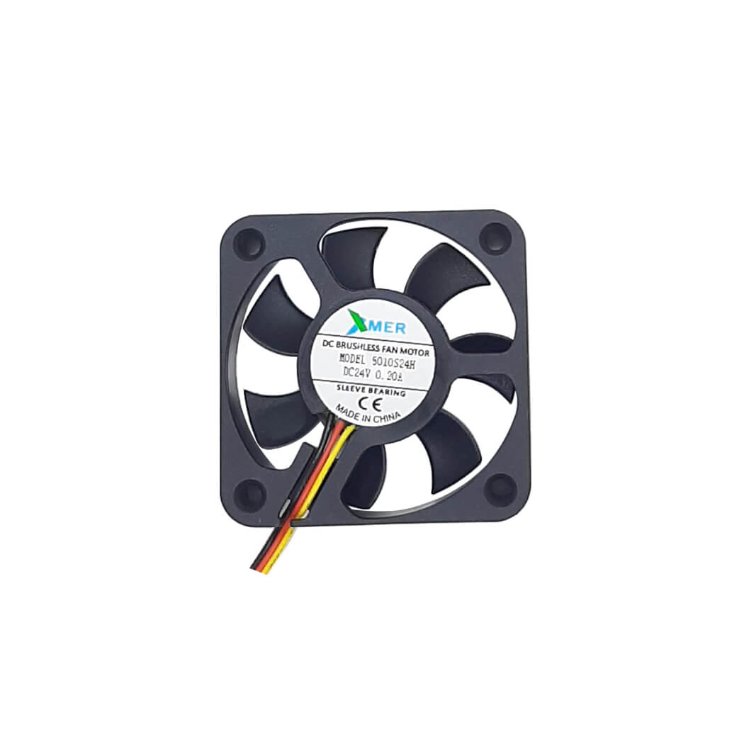 50X50X10mm Fan 24V 3 Kablolu