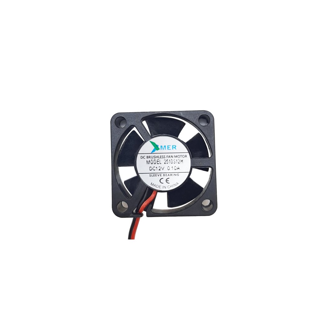 25x25x10mm 12V DC 2 Kablolu FAN
