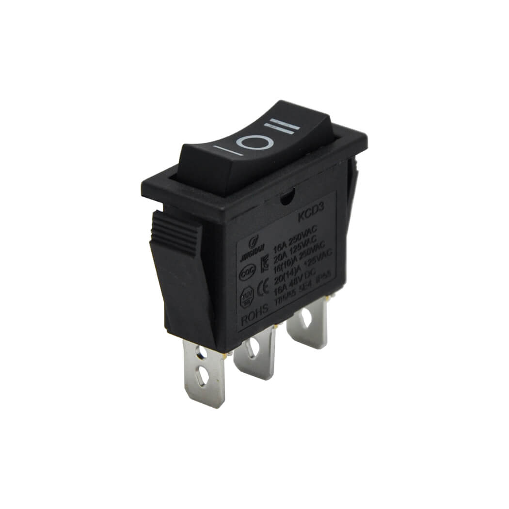 AF117 TEKLİ DAR IŞIKSIZ ANAHTAR (ON)-OFF-(ON) YAYLI